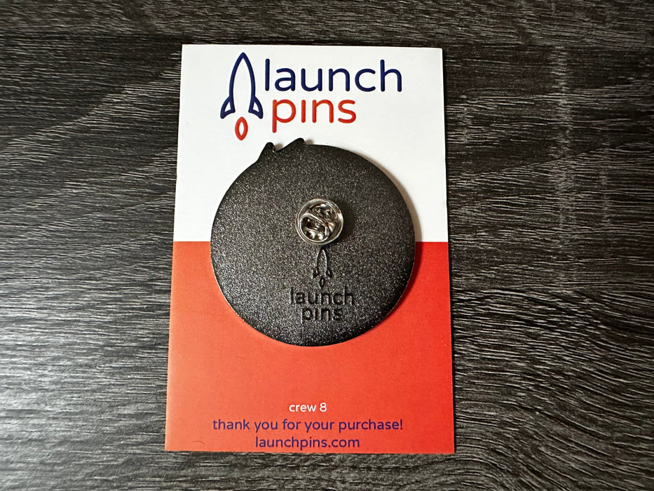 NASA Crew-8 USCV-8 Mission Patch Hard Enamel Pin - for just $11.95! 