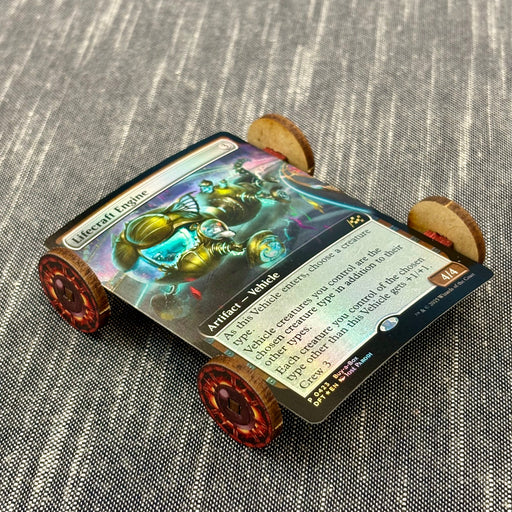 Little Shop of Magic: Aetherdrift Card Racer Token - Assorted Colors - for just $1.99! 