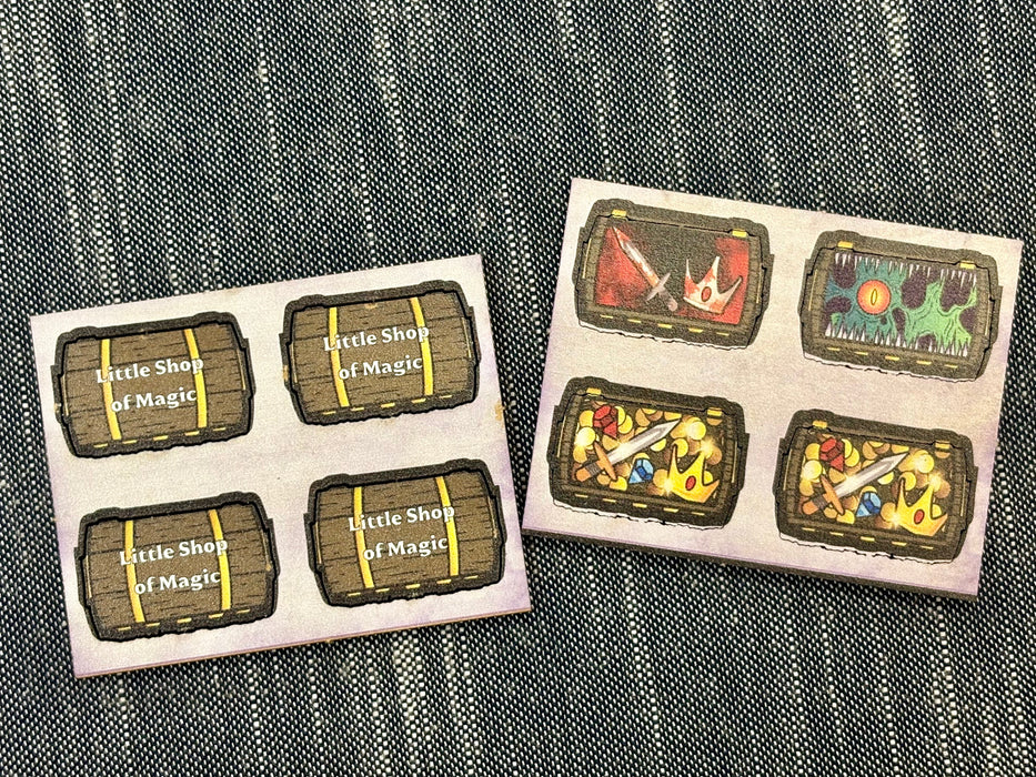 Little Shop of Magic: Treasure Chest Token Mini Sheet - for just $1.99! 