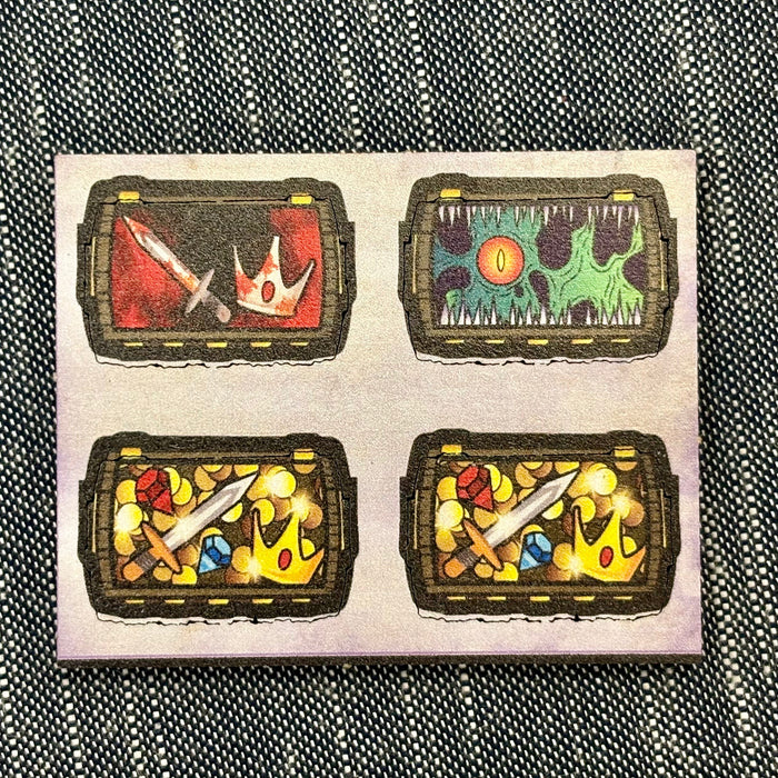 Little Shop of Magic: Treasure Chest Token Mini Sheet - for just $1.99! 