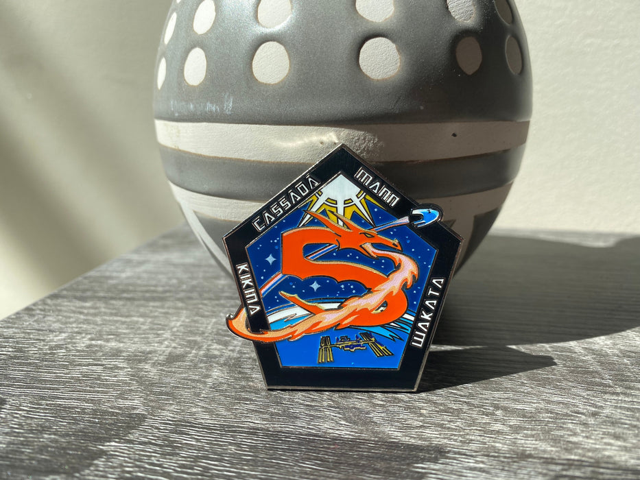 NASA Crew-5 USCV-5 Mission Patch Hard Enamel Pin - for just $11.95! 
