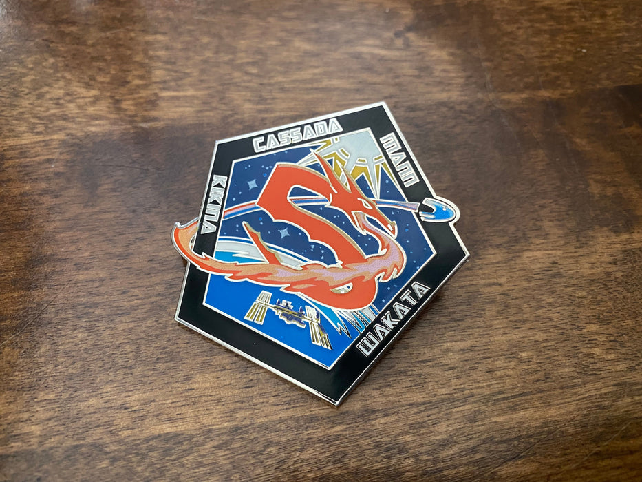 NASA Crew-5 USCV-5 Mission Patch Hard Enamel Pin - for just $11.95! 