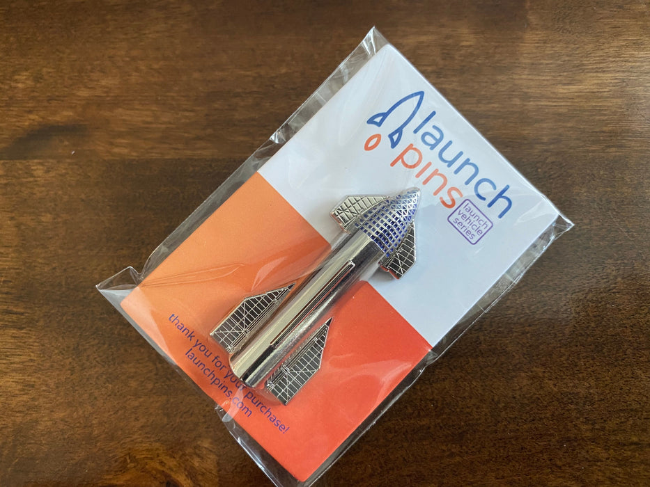 Starship 3D Enamel Pin - for just $12.95! 