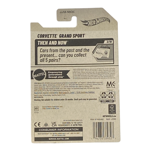 Hot Wheels Corvette Grand Sport - Then and Now Series 3/10 - for just $1.89! 