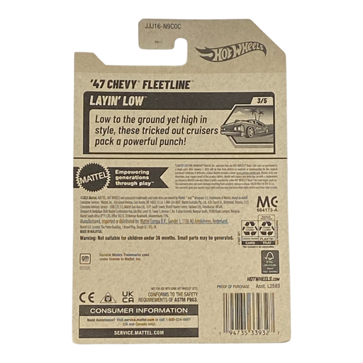 Hot Wheels '47 Chevy Fleetline - Layin' Low Series 3/5 - for just $1.89! 