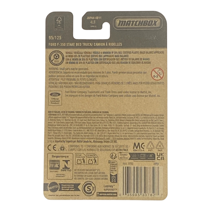 Matchbox Ford F-150 Stake Truck - Matchbox 2025 Series 95/125 - for just $1.89! 