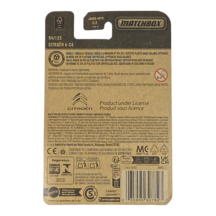 Matchbox Citroen e-C4 - 2025 Matchbox Series 94/125 - for just $1.89! 