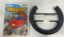 Monster 4X4 World Circuit Steering Wheel Bundle (Wii) - for just $7.99! 