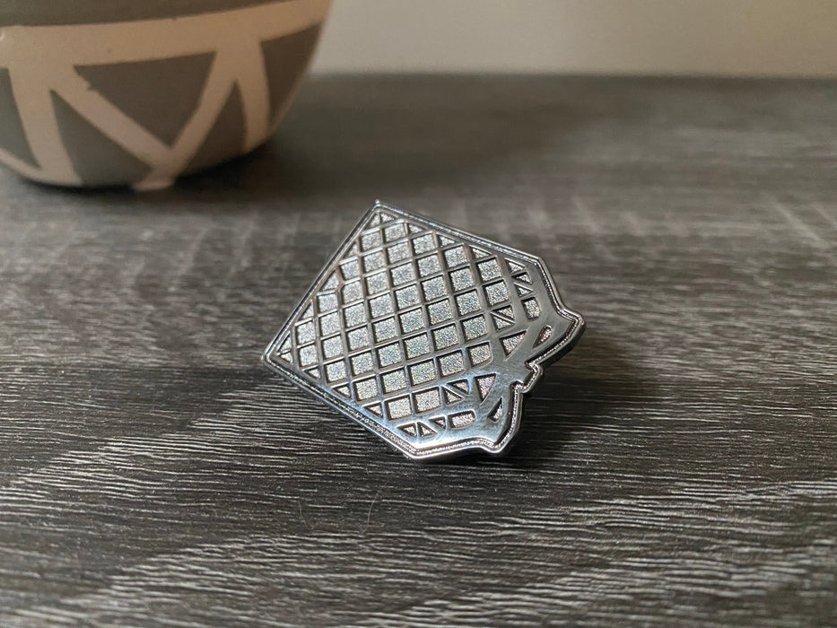 Grid Fin Hard Enamel Pin - for just $7.12! 