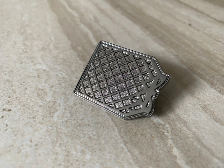 Grid Fin Hard Enamel Pin - for just $7.12! 