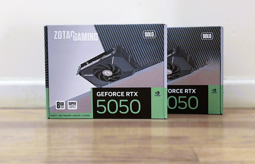 Zotac NVIDIA GeForce RTX 5050 Solo Single Fan 8GB GDDR6 PCIe 5.0 Graphics Card - for just $279.99! 