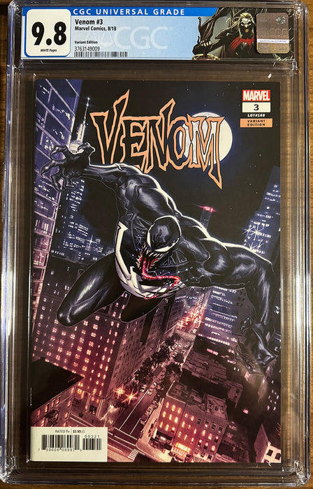 [CGC 9.8 Blue Label] VENOM #3 1:25 Molina First full appearance of Knull [IN STOCK] - for just $600! 