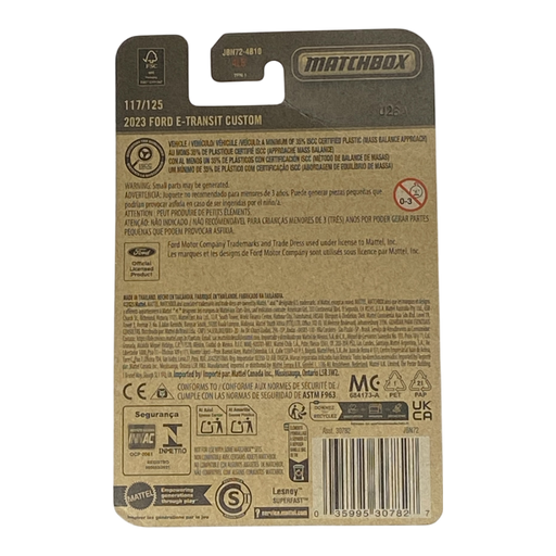 Matchbox 2023 Ford E-Transit Custom - 2025 Matchbox Series 117/125 - for just $1.89! 
