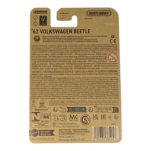 Matchbox '62 Volkswagen Beetle "Peeps" - Matchbox Candy Series - for just $12.99! 