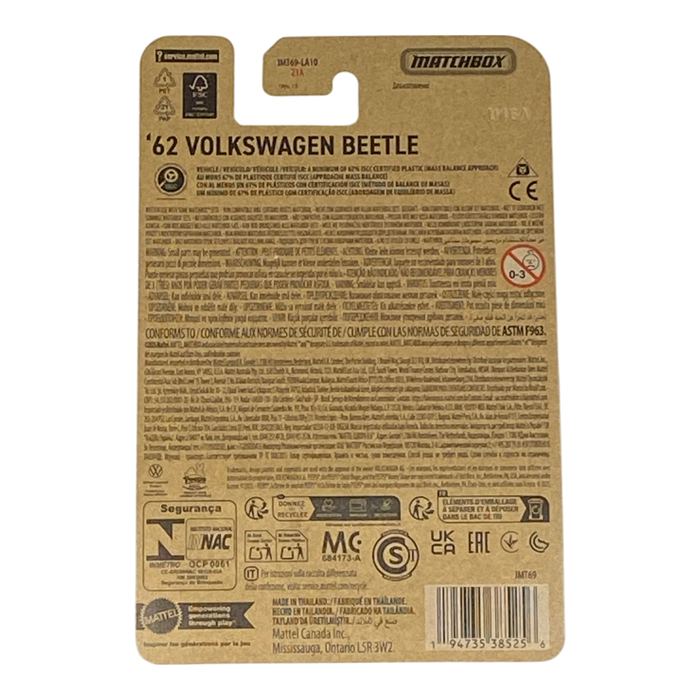 Matchbox '62 Volkswagen Beetle "Peeps" - Matchbox Candy Series - for just $12.99! 
