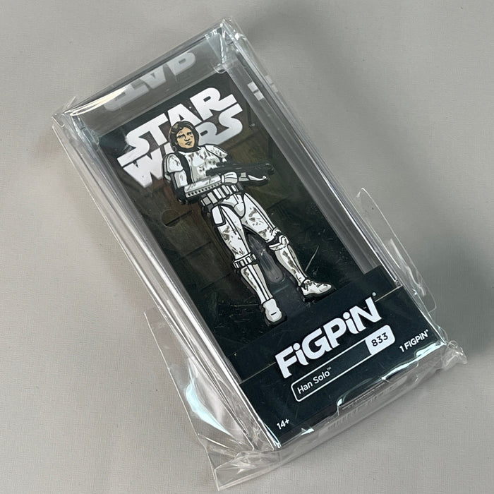 FIGPIN / DISNEY Han Solo Star Wars A New Hope Comic Con Logo Pin 833 (Locked New) - for just $5! 