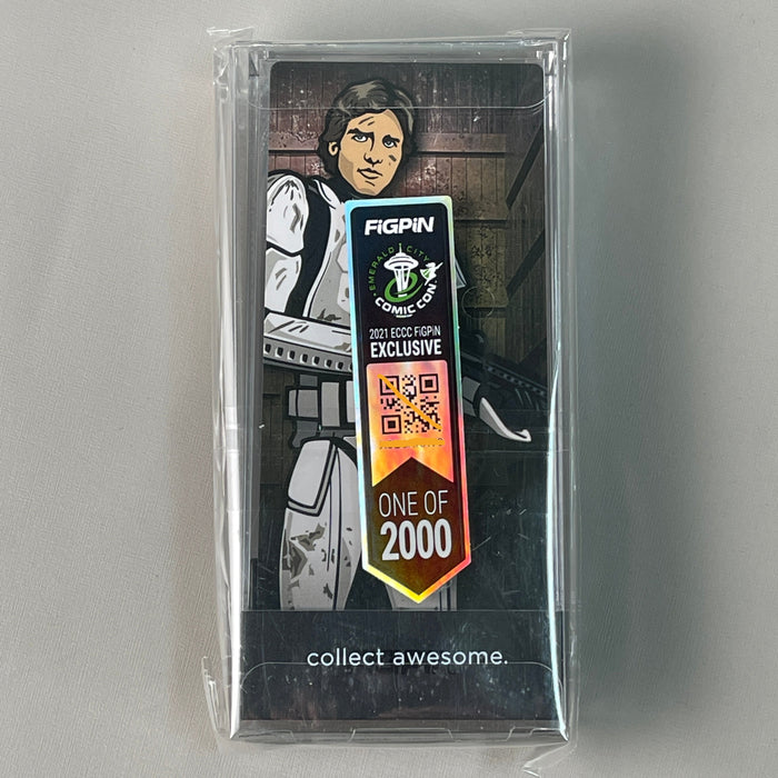 FIGPIN / DISNEY Han Solo Star Wars A New Hope Comic Con Logo Pin 833 (Locked New) - for just $5! 