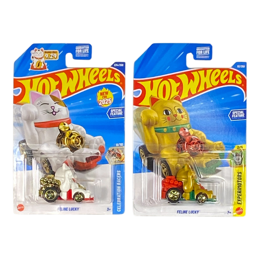 Hot Wheels Feline Lucky - Set of 2 - for just $4.99! 