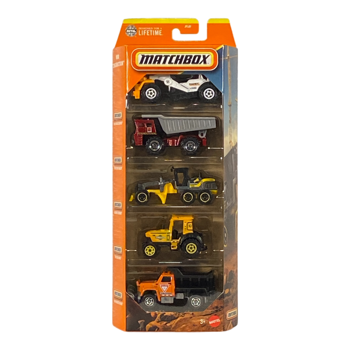 Matchbox MBX Construction | 5 Pack Edition - for just $11.99! 