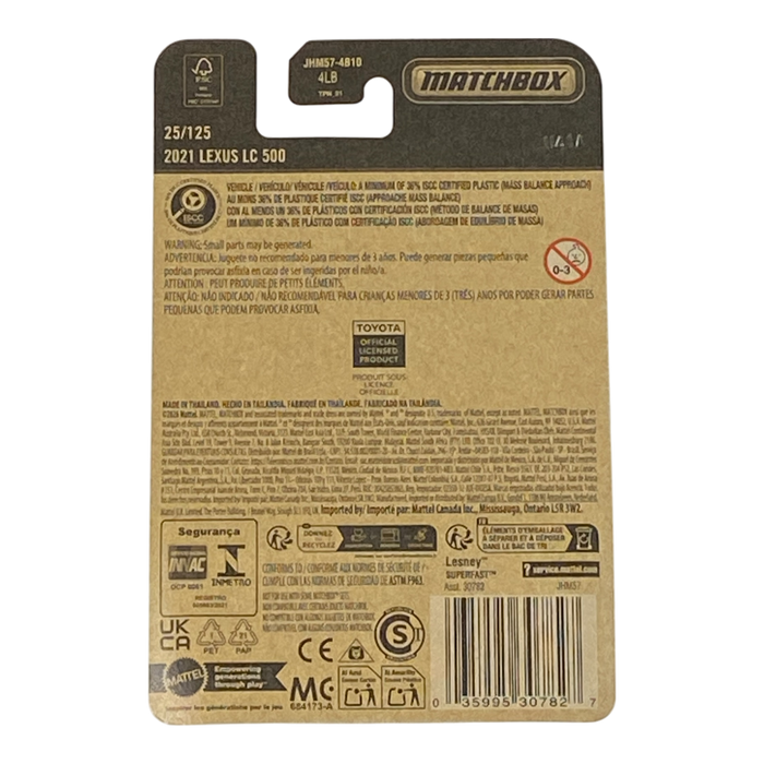 Matchbox 2021 Lexus LC 500 | 2026 Matchbox Series 25/125 - for just $1.99! 
