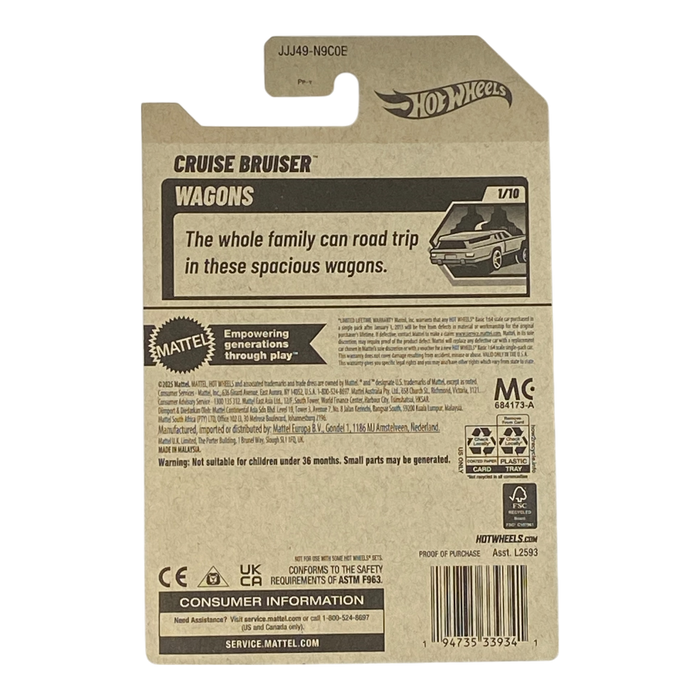 Hot Wheels Cruise Bruiser | Wagons Series 1/10 - for just $1.99! 