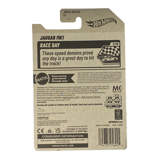 Hot Wheels Jaguar MK1 - Race Day Series 2/10 - for just $1.89! 