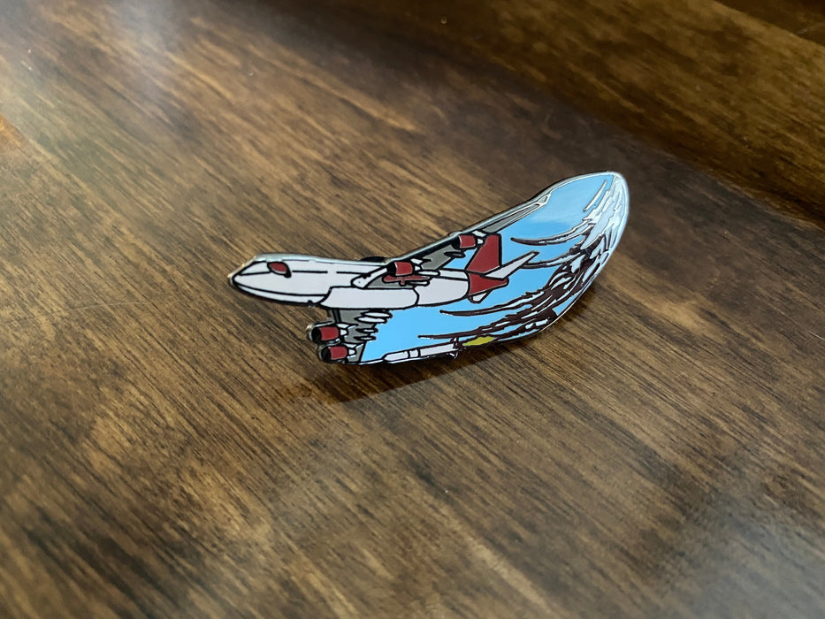Cosmic Girl with Launcher One rocket Enamel Pin - for just $7.77! 