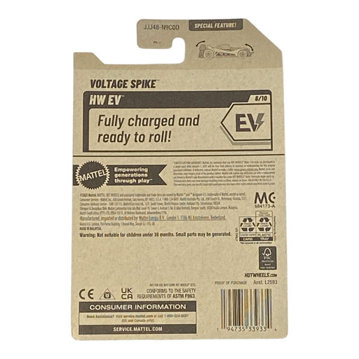 Hot Wheels Voltage Spike - HW EV Series 8/10 - for just $1.89! 