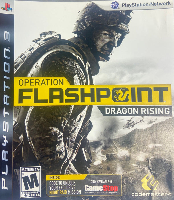Operation Flashpoint: Dragon Rising GameStop Exclusive (Playstation 3) - for just $0! 