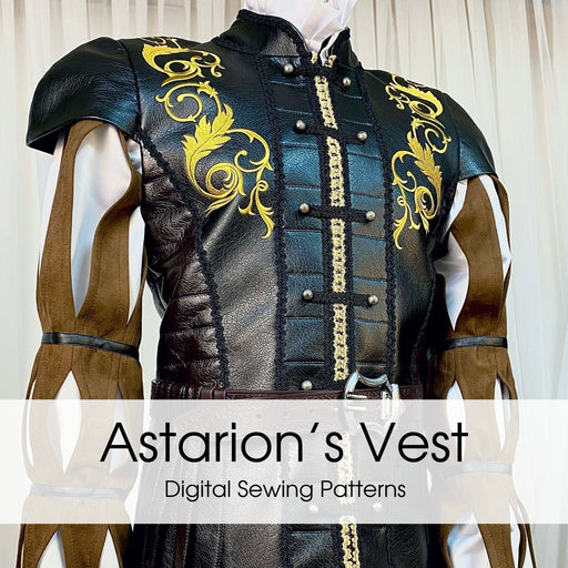 Astarion Vest Digital Sewing Pattern - Digital Product - for just $14.99! 