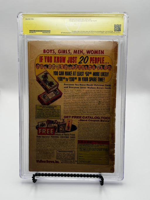 X-Men #1 CBCS 1.5 Yellow Label Signed by Stan Lee Verified Signature 1963 [IN STOCK] - for just $6500! 