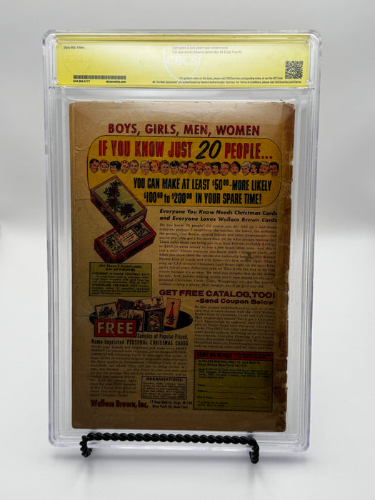 X-Men #1 CBCS 1.5 Yellow Label Signed by Stan Lee Verified Signature 1963 [IN STOCK] - for just $6500! 