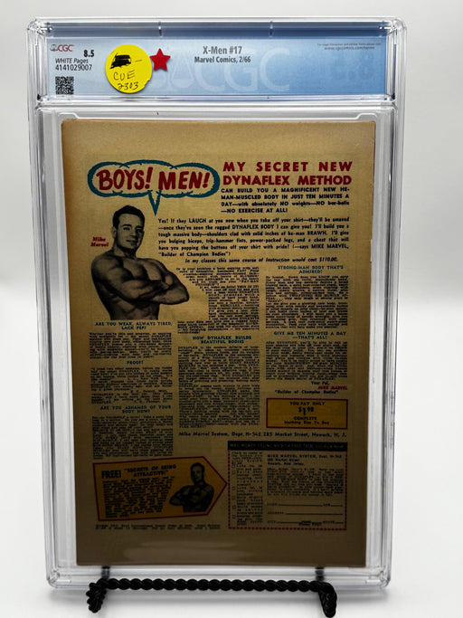 X-Men #17 CGC 8.5 Blue Label 1966 [IN STOCK] - for just $600! 