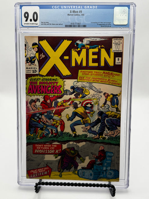 X-Men #9 CGC 9.0 Blue Label 1965 [IN STOCK] - for just $2500! 