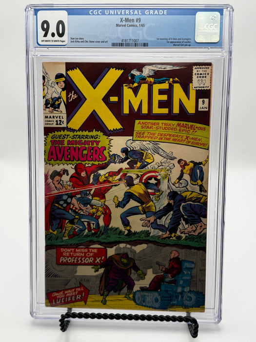 X-Men #9 CGC 9.0 Blue Label 1965 [IN STOCK] - for just $2500! 