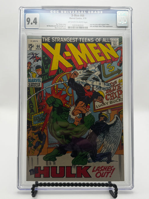 X-Men #66 CGC 9.4 Blue Label 1970 [IN STOCK] - for just $750! 