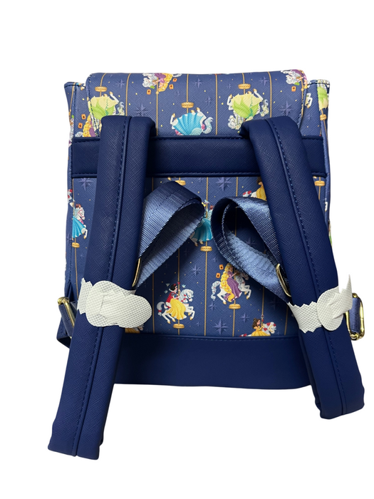Loungefly Disney Princess Carousel All-Over Print Drawstring Mini Backpack - for just $78! 