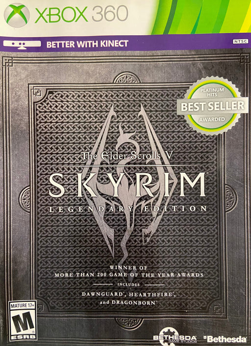 The Elder Scrolls V: Skyrim Legendary Edition (Platinum Hits) (Xbox 360) - for just $0! 