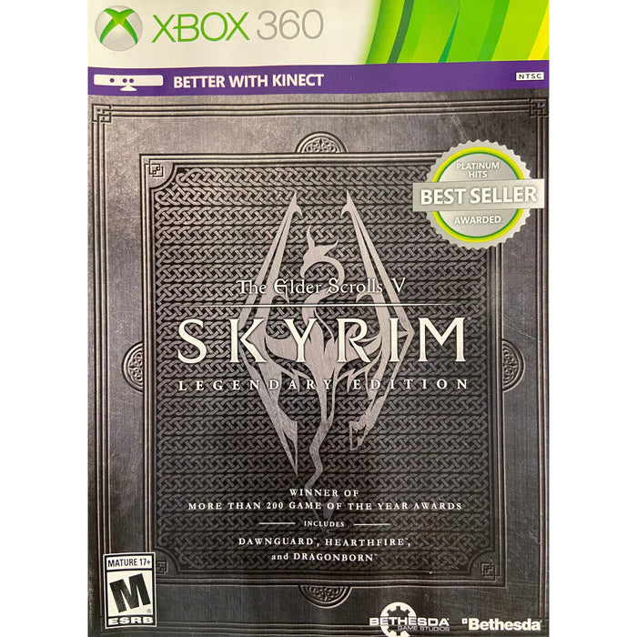 The Elder Scrolls V: Skyrim Legendary Edition (Platinum Hits) (Xbox 360) - Just $0! Shop now at Retro Gaming of Denver