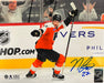 Noah Cates Celebration Autographed Philadelphia Flyers 8" x 10" Hockey Photo - for just $29.99! 