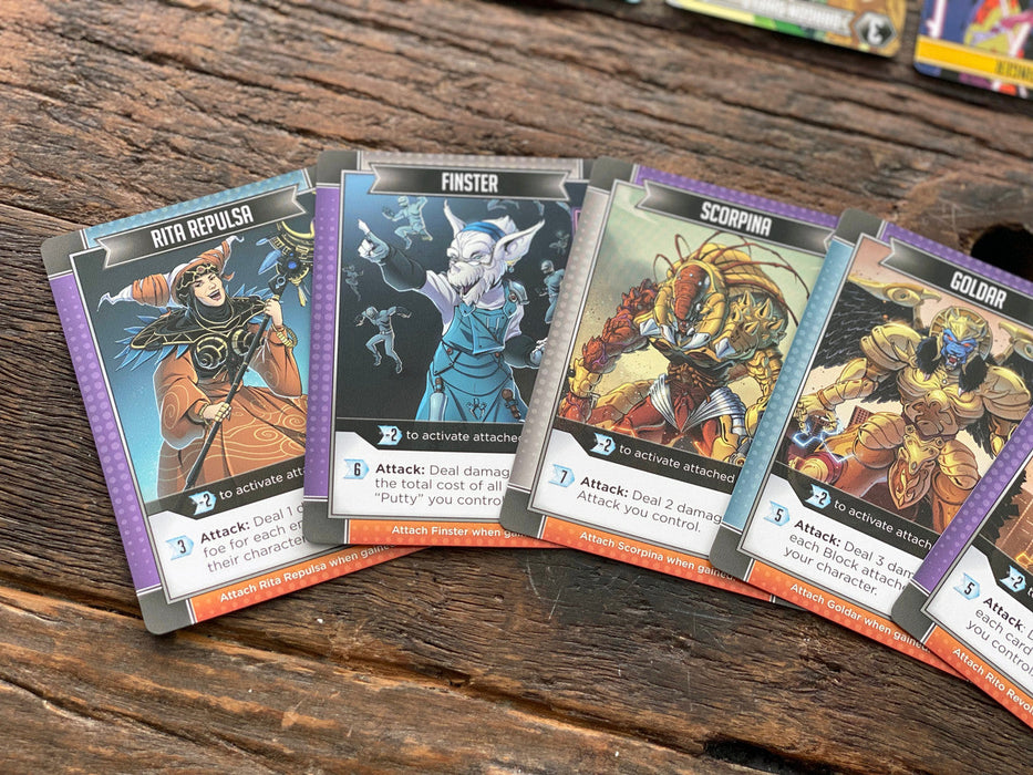 Power Rangers Deck Building Game - for just $45! 