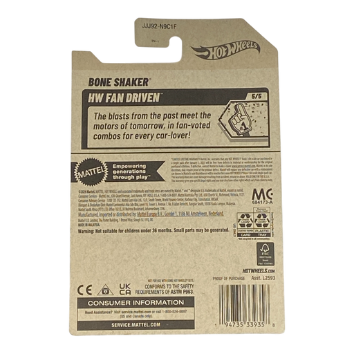 Hot Wheels Bone Shaker | Fan Driven Series 5/5 - for just $1.99! 