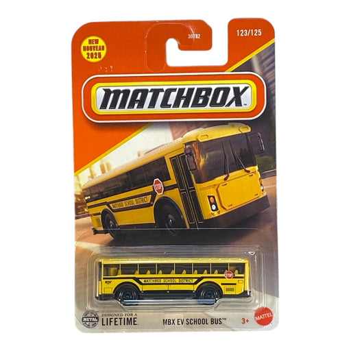 Matchbox MBX EV School Bus - 2025 Matchbox Series 123/125 - for just $1.79! 