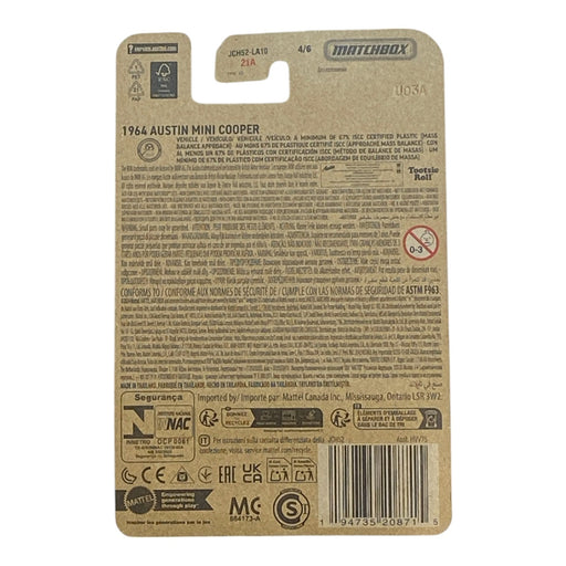 Matchbox 1964 Austin Mini Cooper - Charleston Chew - Matchbox Series 4/6 - for just $1.79! 