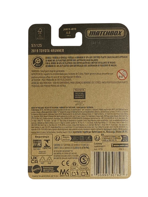 Matchbox 2019 Toyota 4Runner | 2026 Matchbox Series 57/125 - for just $1.99! 