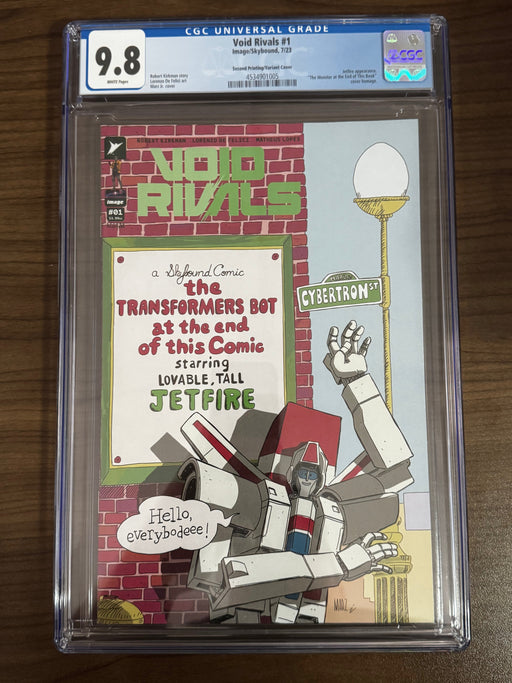 VOID RIVALS #1 2ND PTG MARZ JR. CGC 9.8 BLUE LABEL [IN STOCK] - for just $45! 