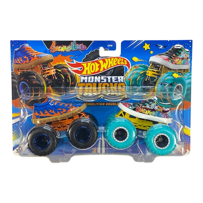 2024 Hot Wheels Monster Trucks Sneakerhead Demolition Doubles - for just $15.99! 