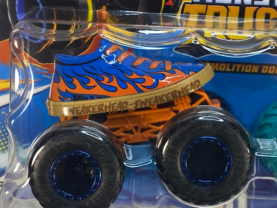 2024 Hot Wheels Monster Trucks Sneakerhead Demolition Doubles - for just $15.99! 