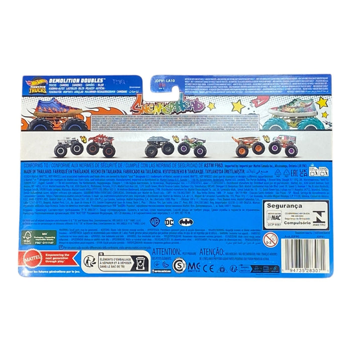 2024 Hot Wheels Monster Trucks Sneakerhead Demolition Doubles - for just $15.99! 