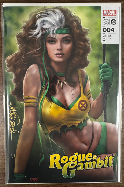 [Signed by Nathan Szerdy] ROGUE & GAMBIT #4  UNKNOWN COMICS NATHAN SZERDY EXCLUSIVE VAR [IN STOCK] - for just $25! 